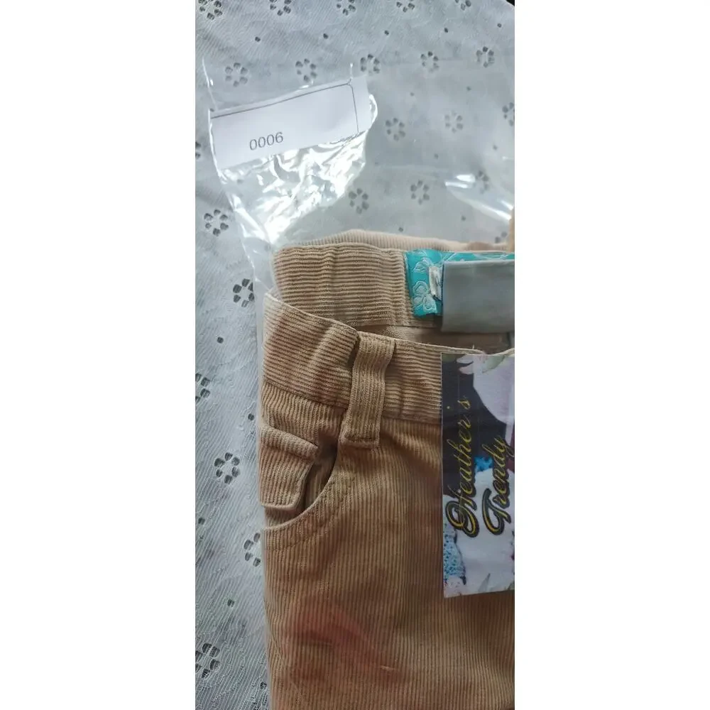 OLD NAVY Girl's Retro Brown Adjustable Waist Bootcut  Corduroy Size 10 Reg